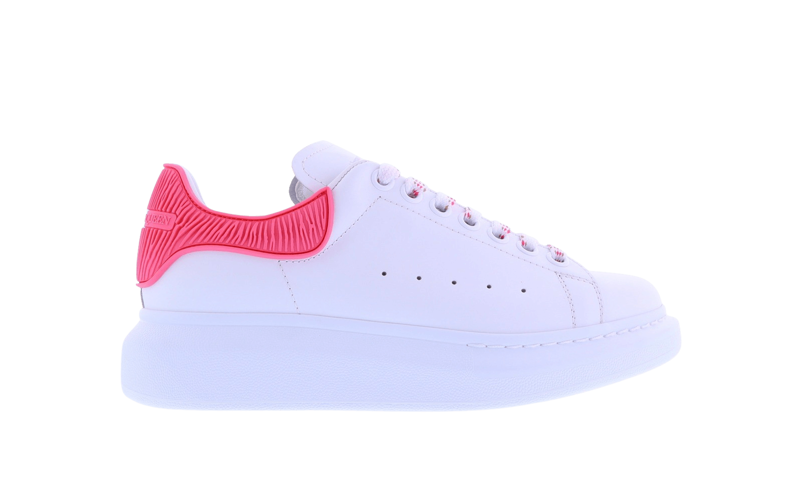 Women Oversized Sneaker White/Coral