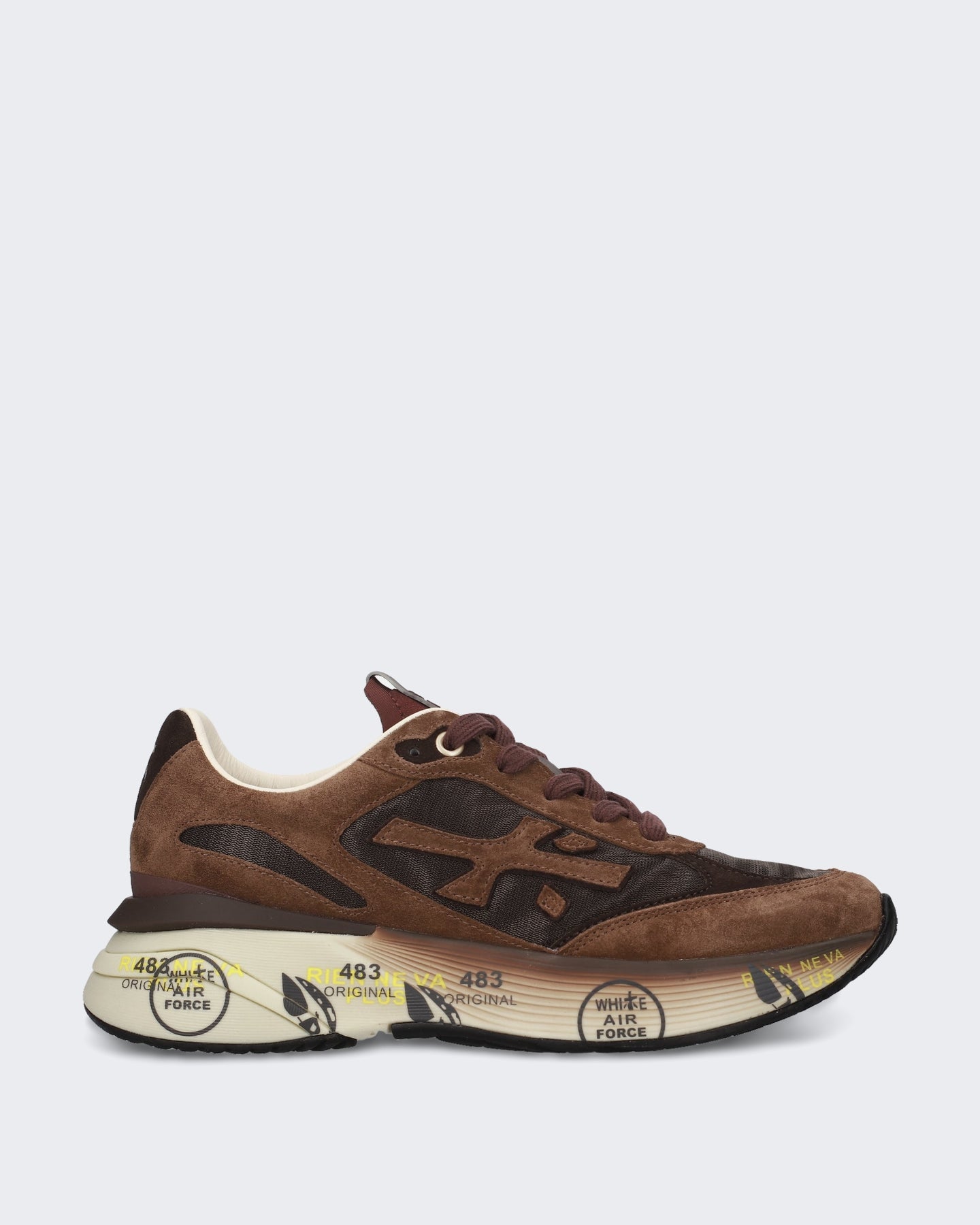 Premiata Dames Moerund Sneaker Brown - Eleganza.nl