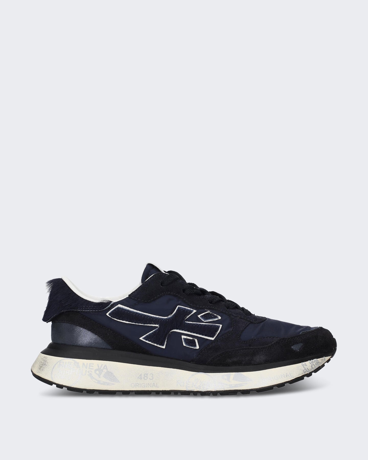 Premiata Dames Sneaker in Blauw - Eleganza.nl