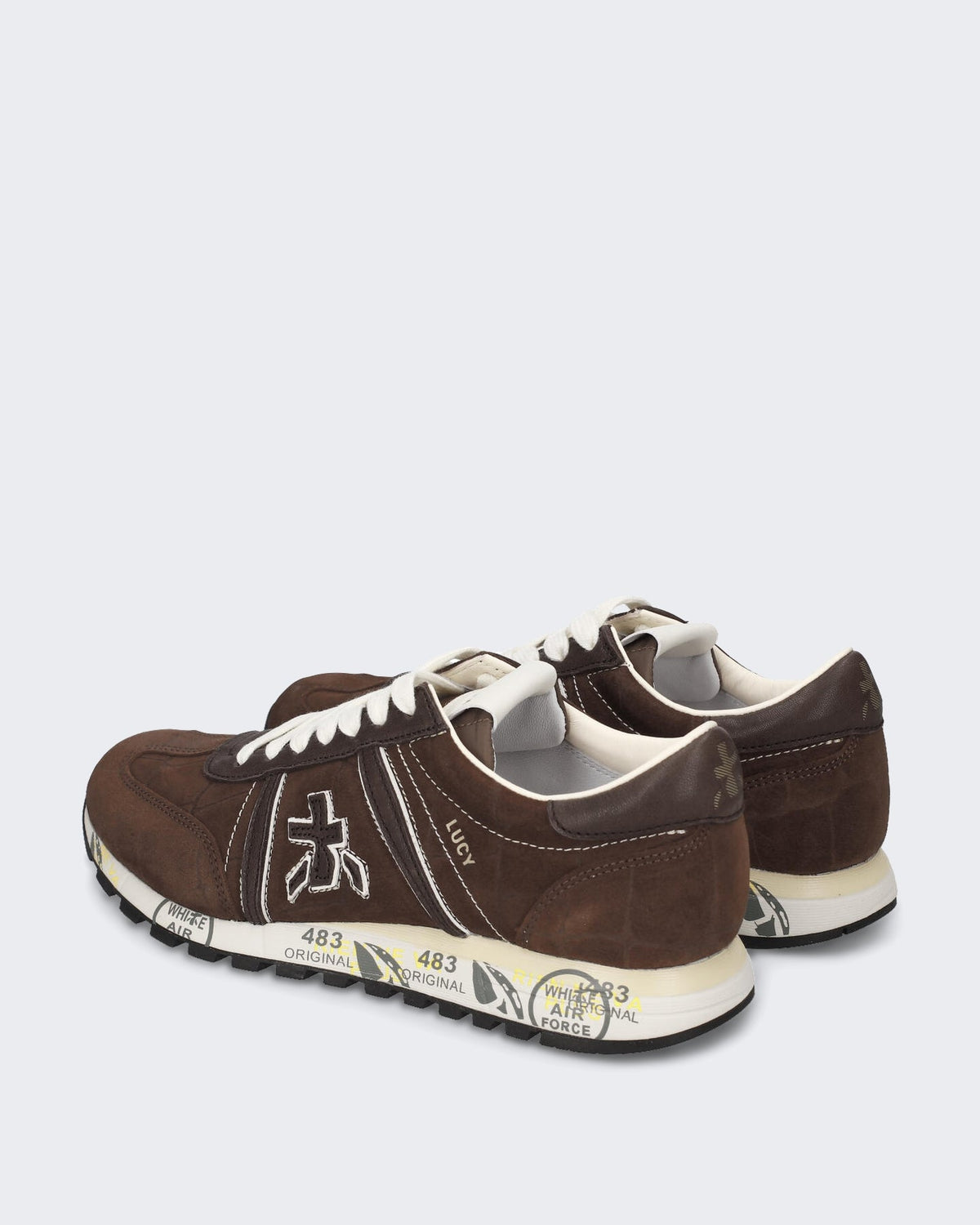 Premiata Dames Sneaker - Lucyd0.1-Brown Bruin - Eleganza.nl