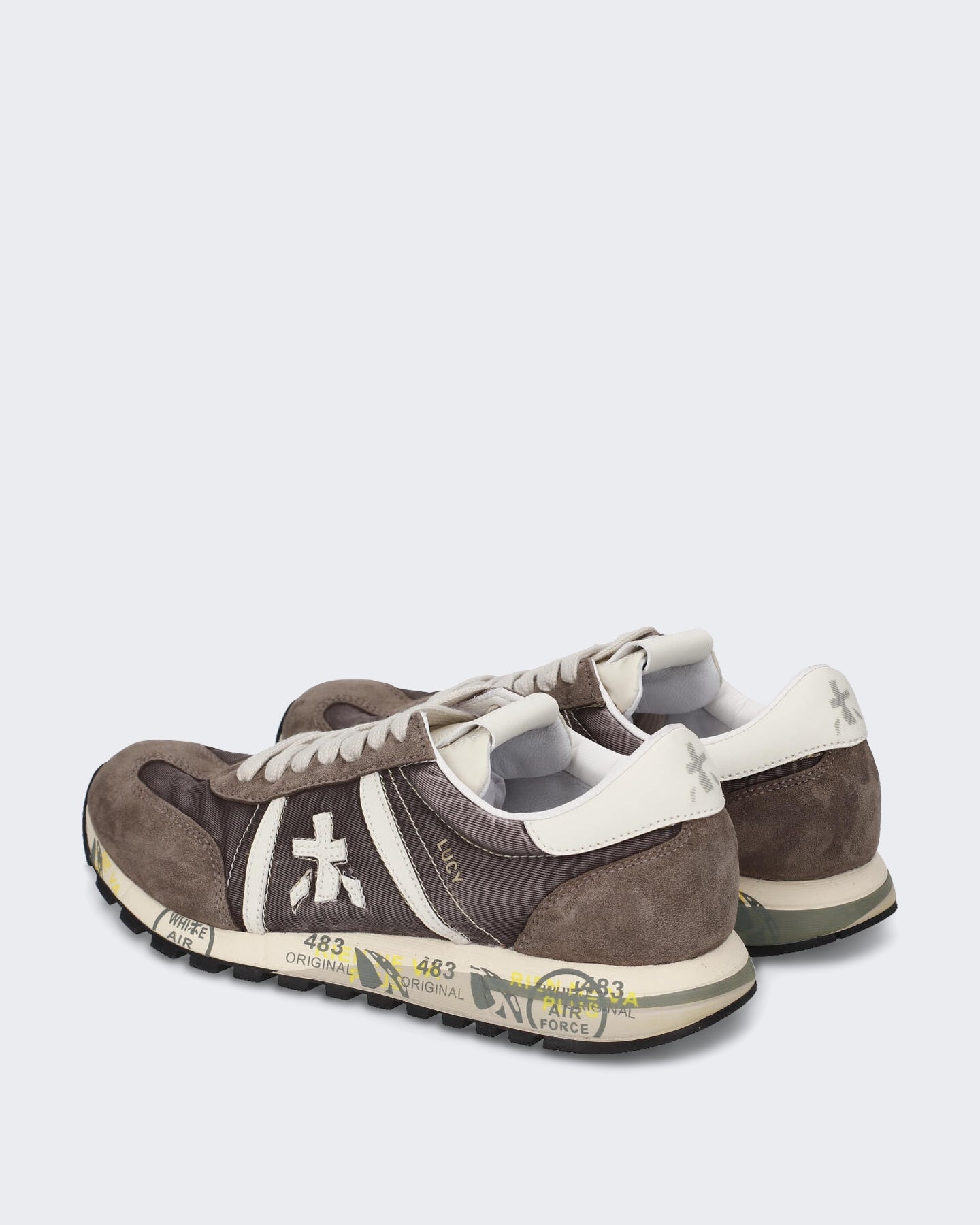 Premiata Dames Sneaker - Lucyd0.1-Grey Grijs - Eleganza.nl