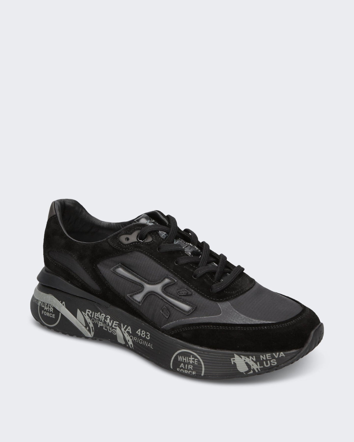 Premiata Heren Moerun Sneaker Black - Eleganza.nl