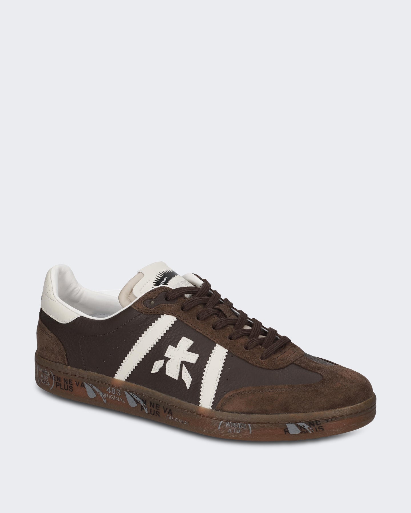 Premiata Heren Sneaker - Bonnie-Brown Bruin - Eleganza.nl