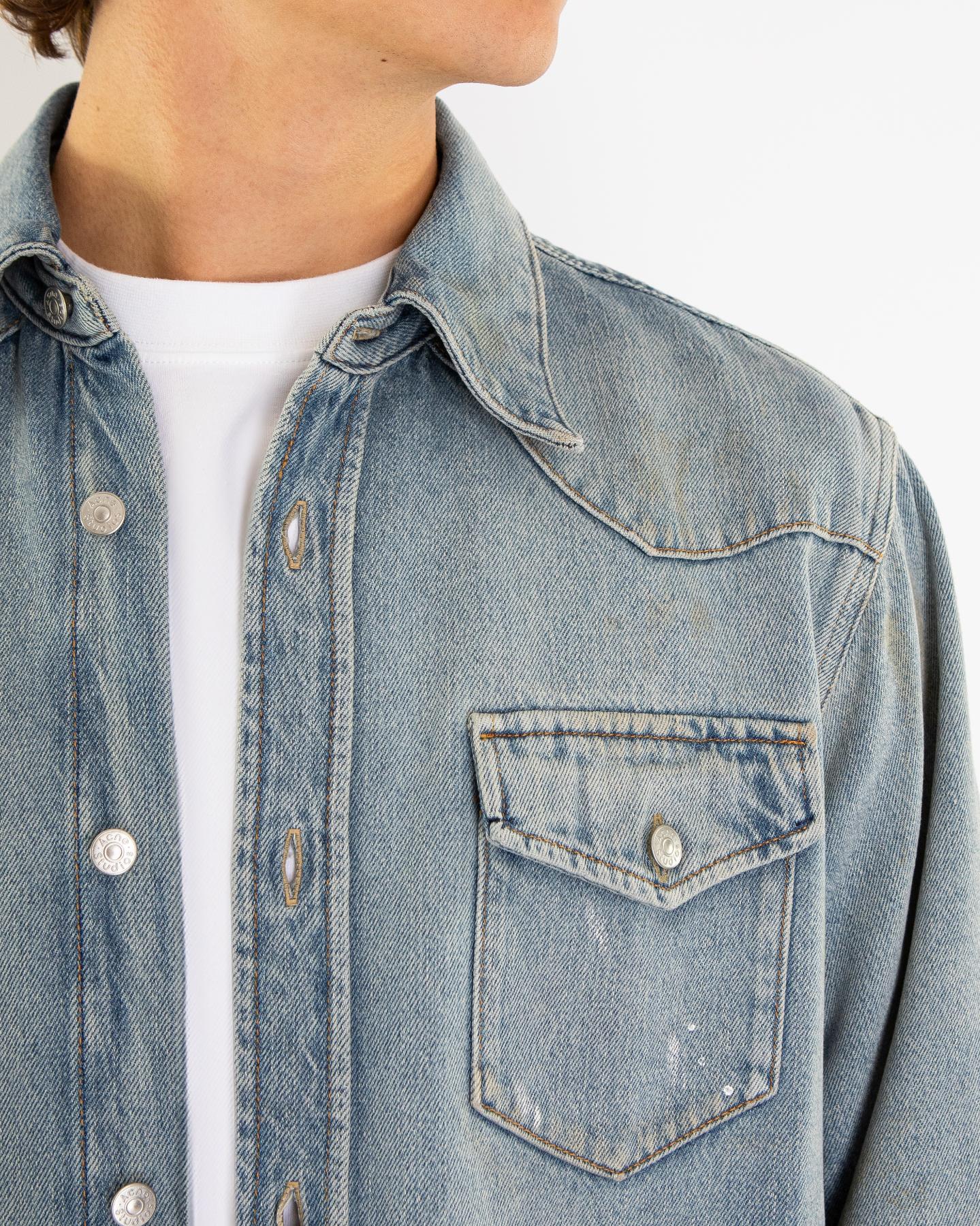 Heren Denim Shirt - Relaxed Fit