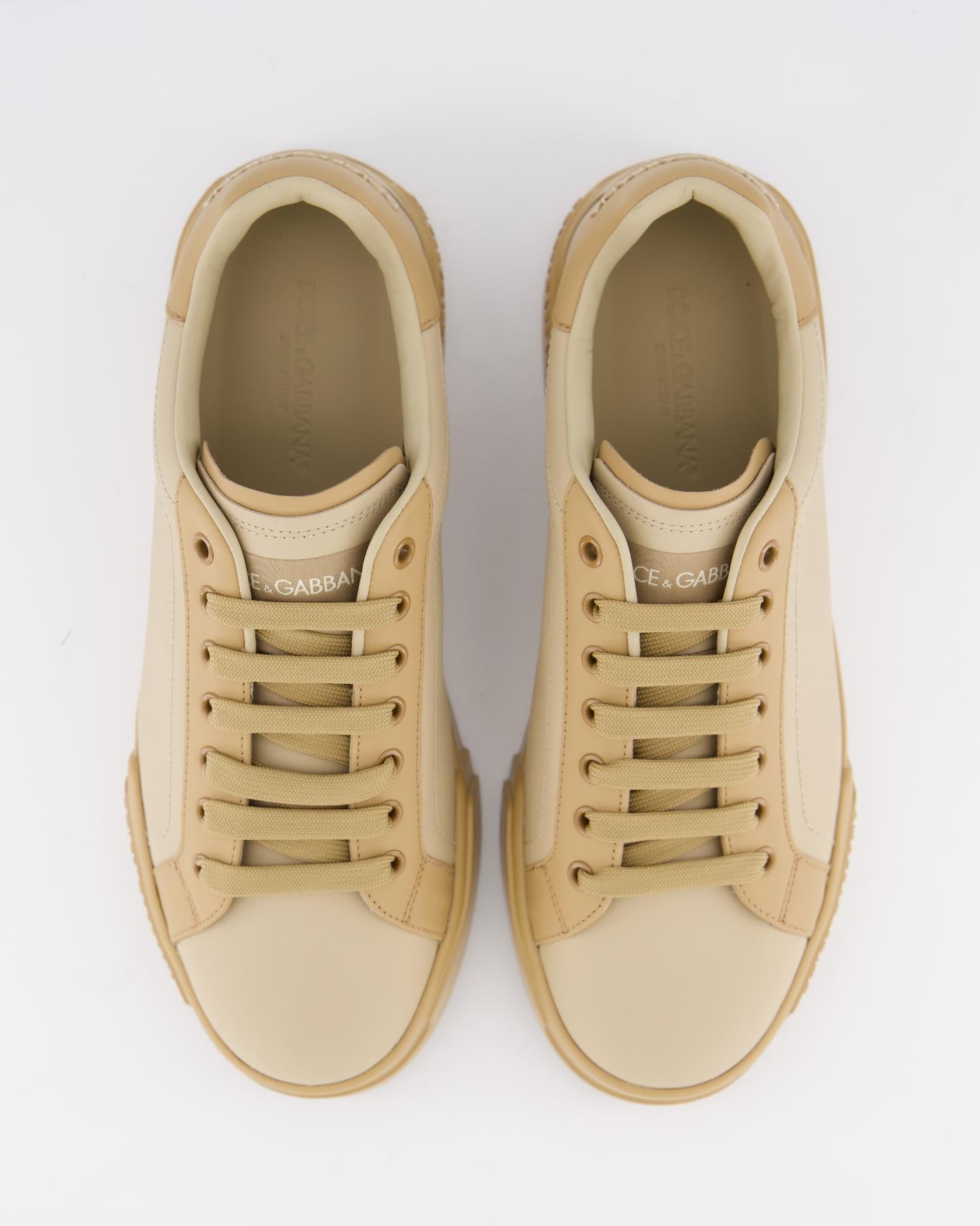 Heren Portofino Sneakers Beige