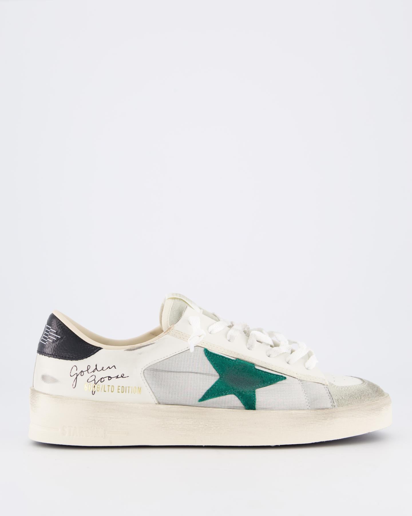 Heren Stardan Sneaker  Wit/Groen
