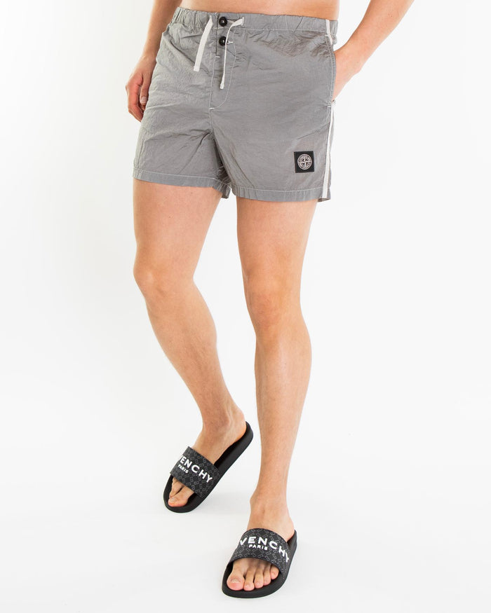 Heren Compasslogo Short Grijs