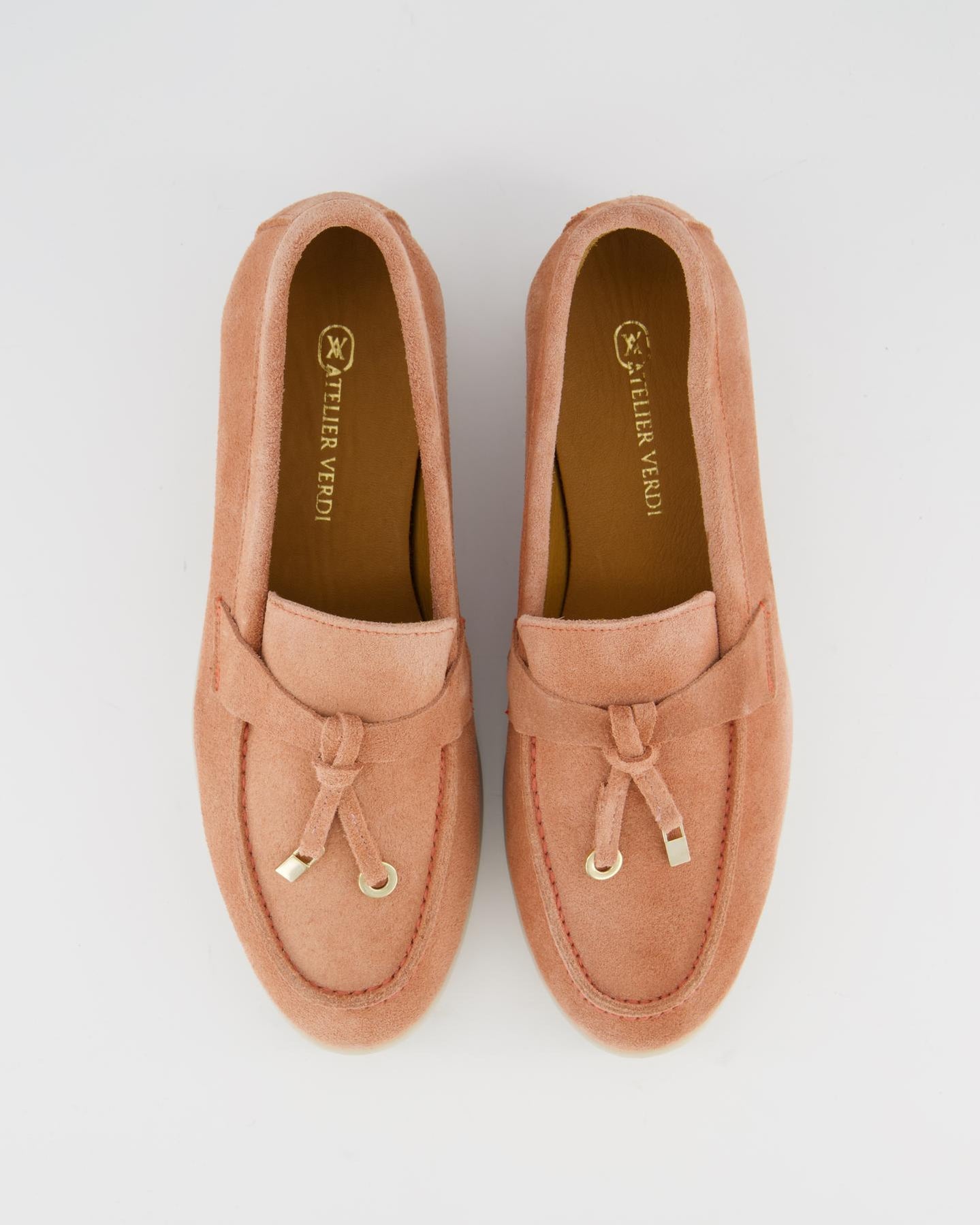 Atelier Verdi Dames Nina Loafer Blush – foto 3