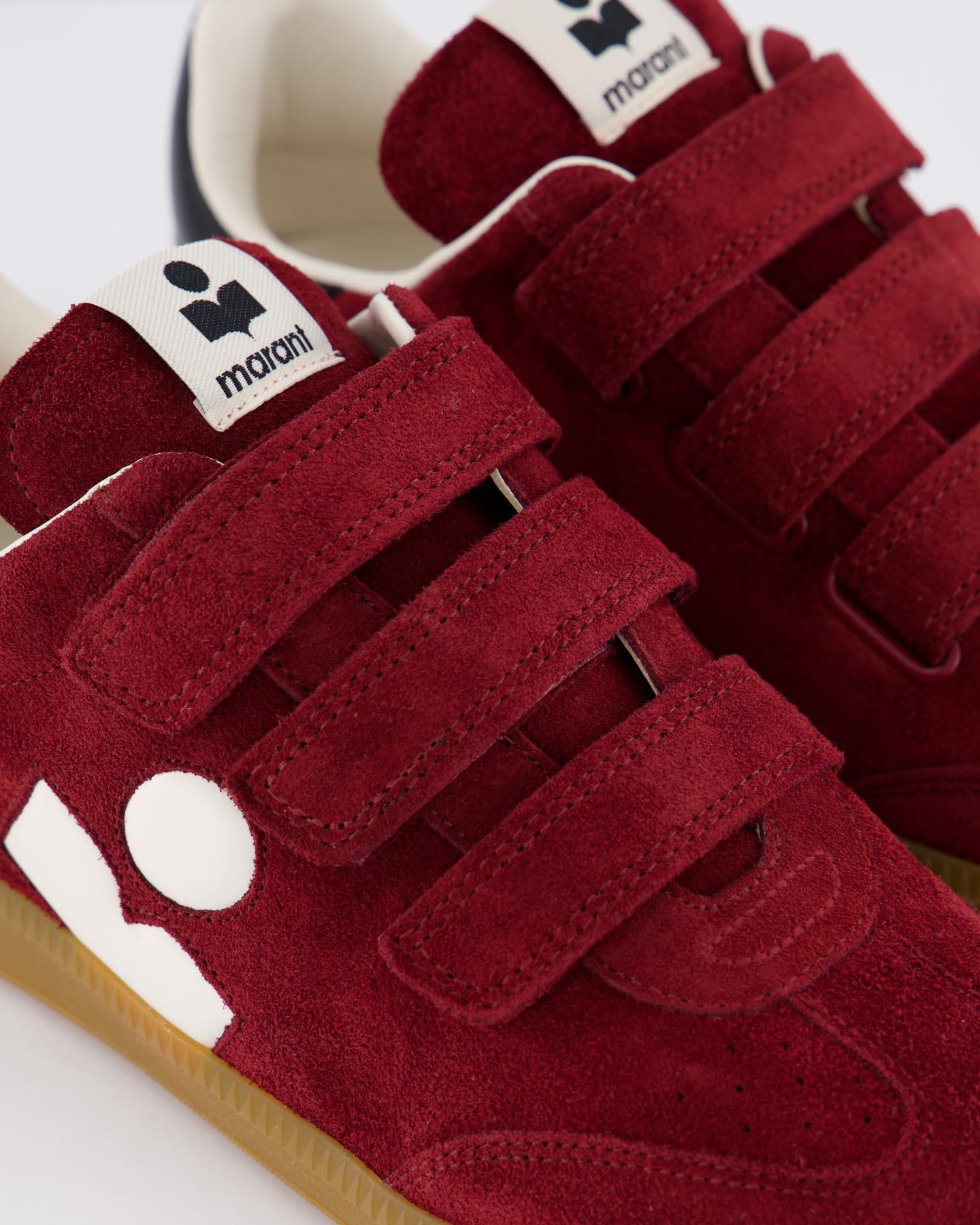 Dames Beth Sneaker Suede Rood