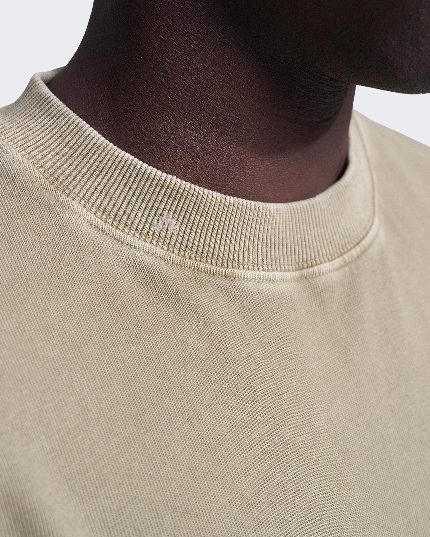 Heren Fuck Off T-shirt Beige