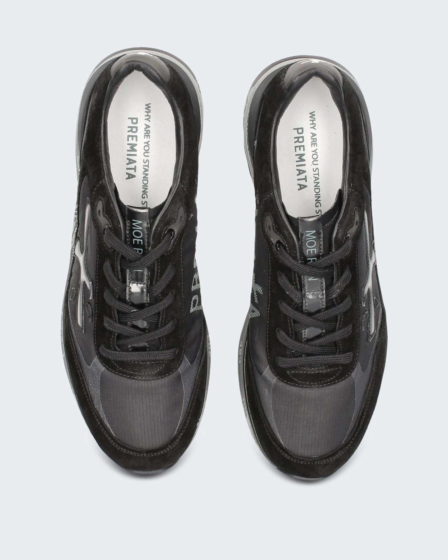 Heren Moerun Sneaker Zwart