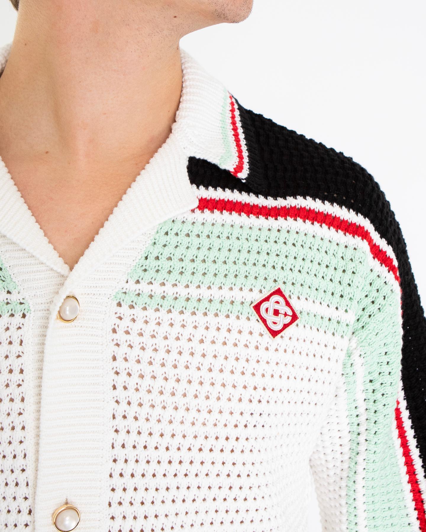 Heren Crochet Shirt