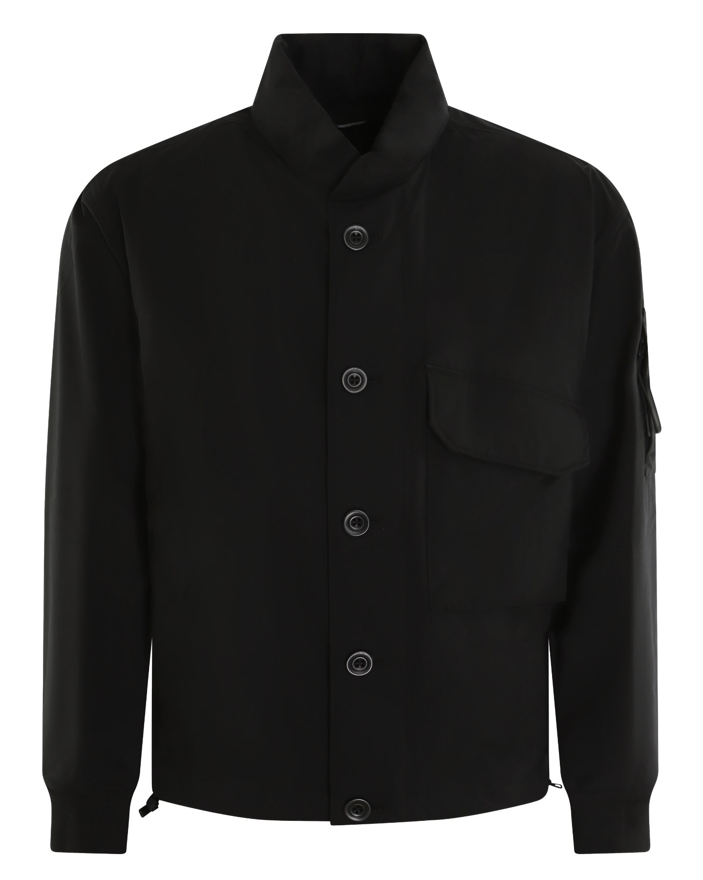 Heren Pro-Tek Button Hood Jack Zwart