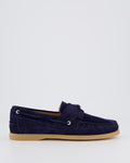 Men's Suede Boatshoe Blue