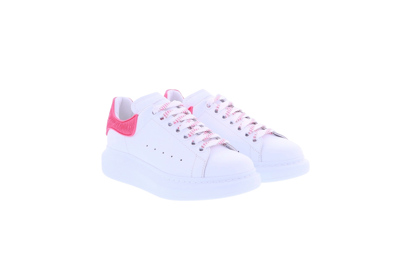 Women Oversized Sneaker White/Coral