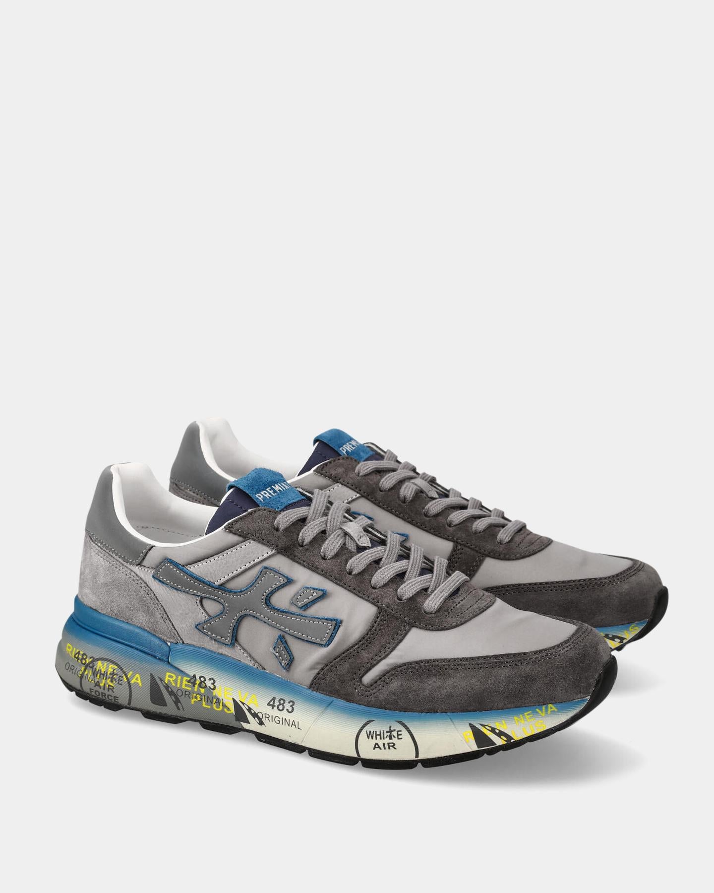 Heren Mick Sneaker Grijs