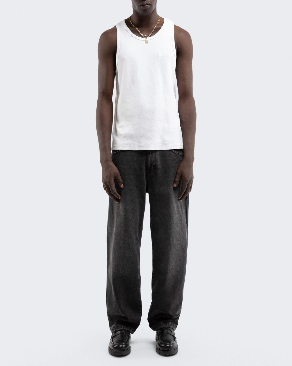 Reternity Heren Essential Straight Fit Denim Washed Black - Eleganza.nl