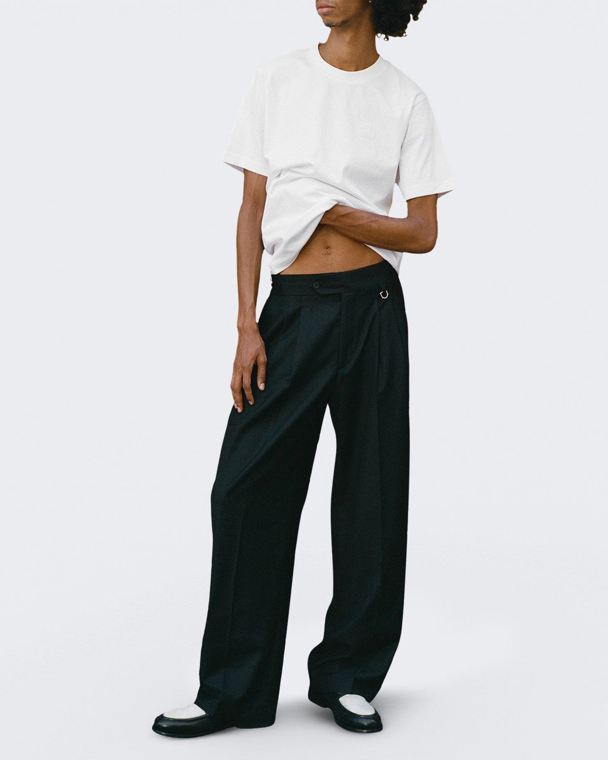 Reternity Heren Tailored Baggy Pants Black - Eleganza.nl