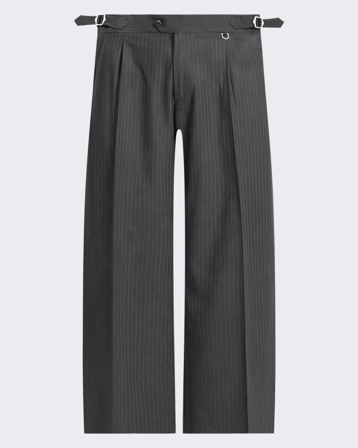 Reternity Heren Tailored Baggy Pants Pinstripe Grey - Eleganza.nl