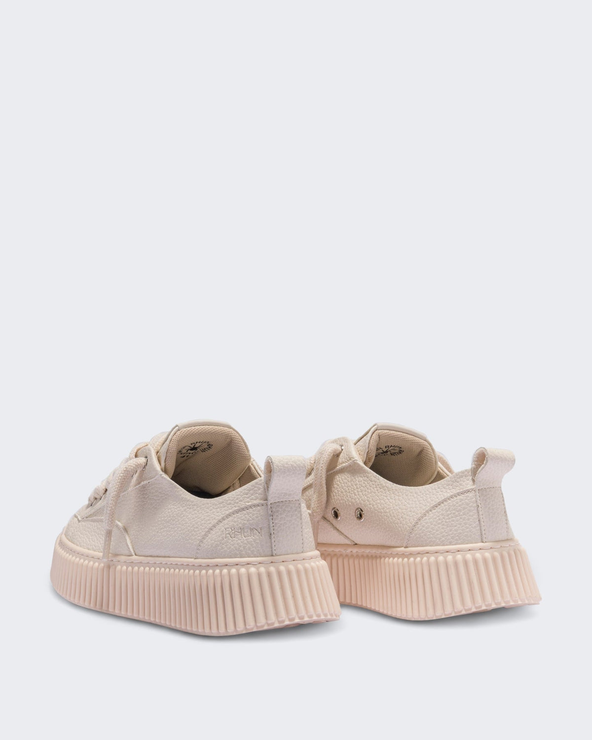 RHUN Unisex Treble 2019 Grain Leather Beige - Eleganza.nl