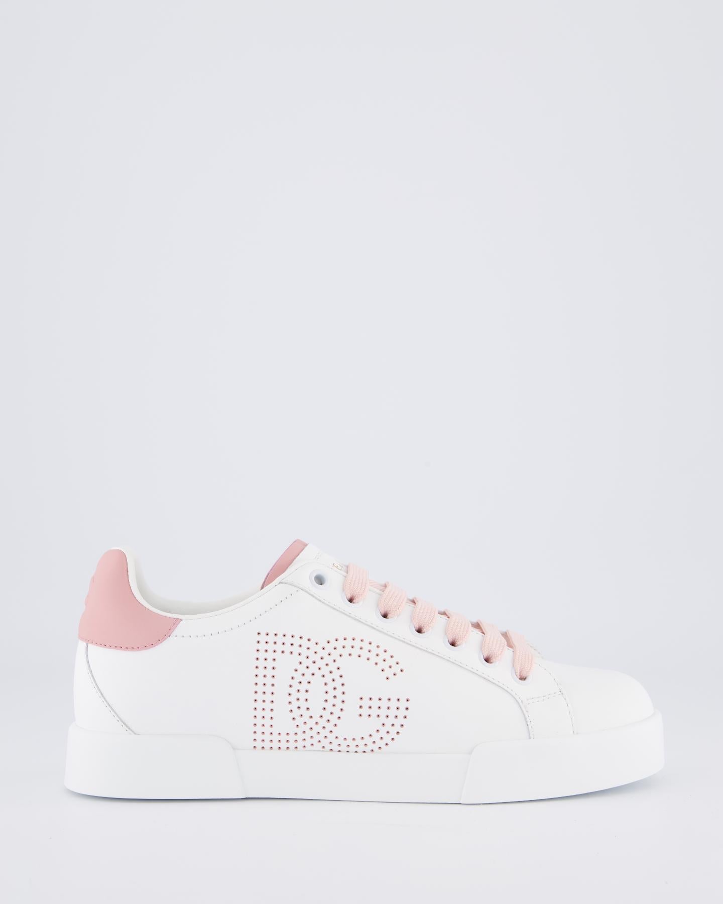Dames Portofino Sneaker Wit/Roze