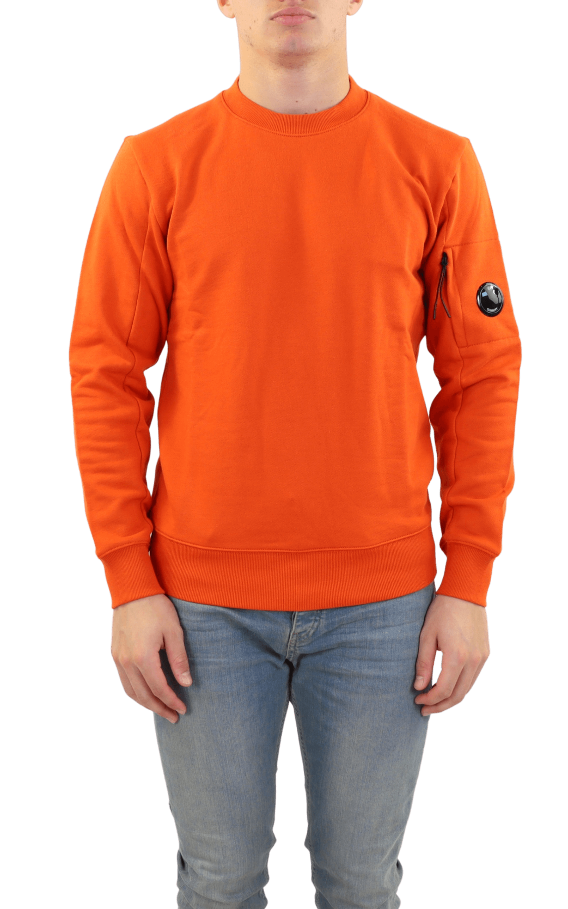 Cp company top orange sweatshirt