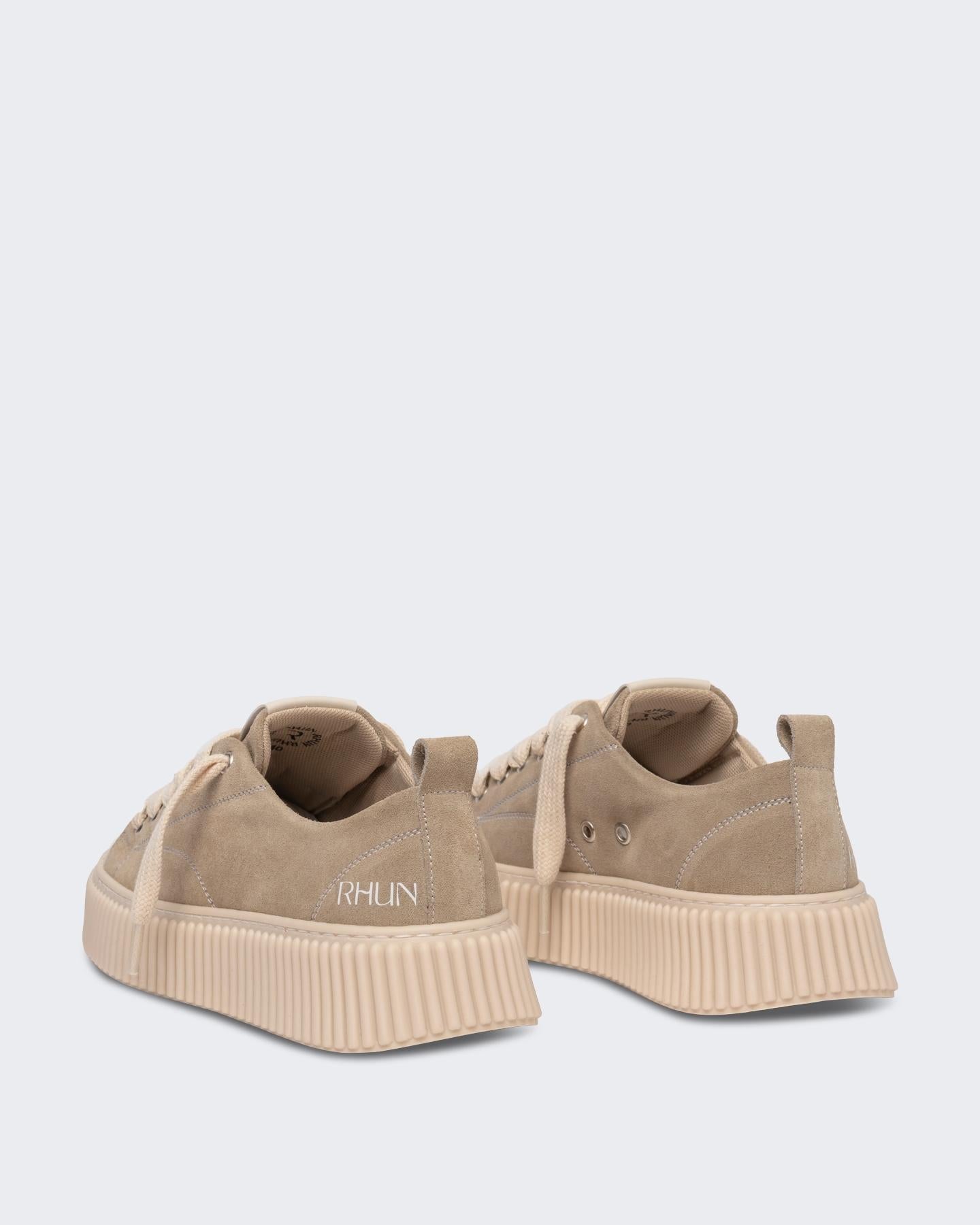 RHUN Dames Treble 2020 Suede Beige