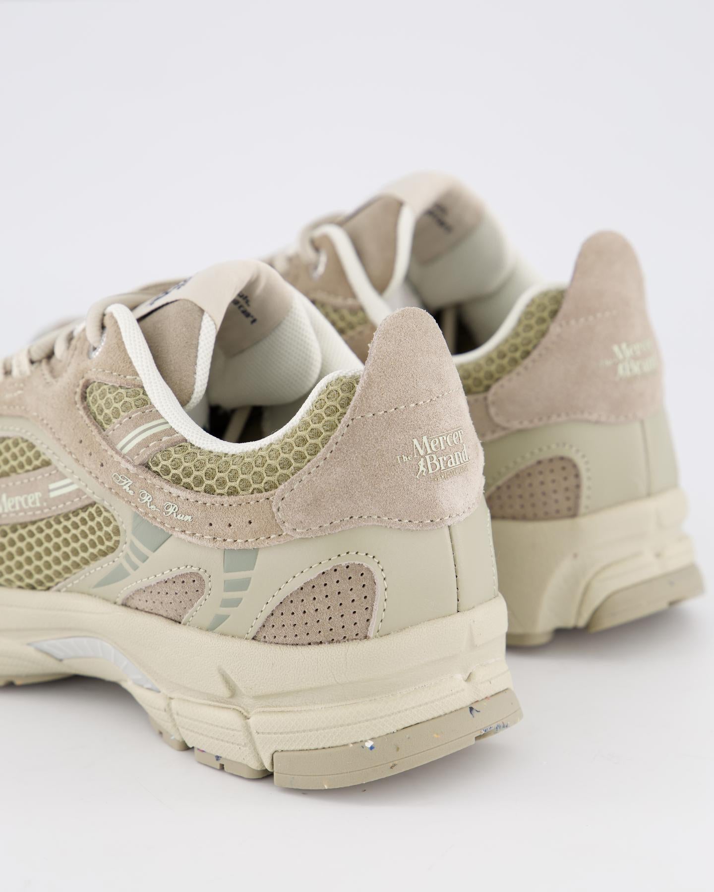 Dames The Re-Run Suede Beige