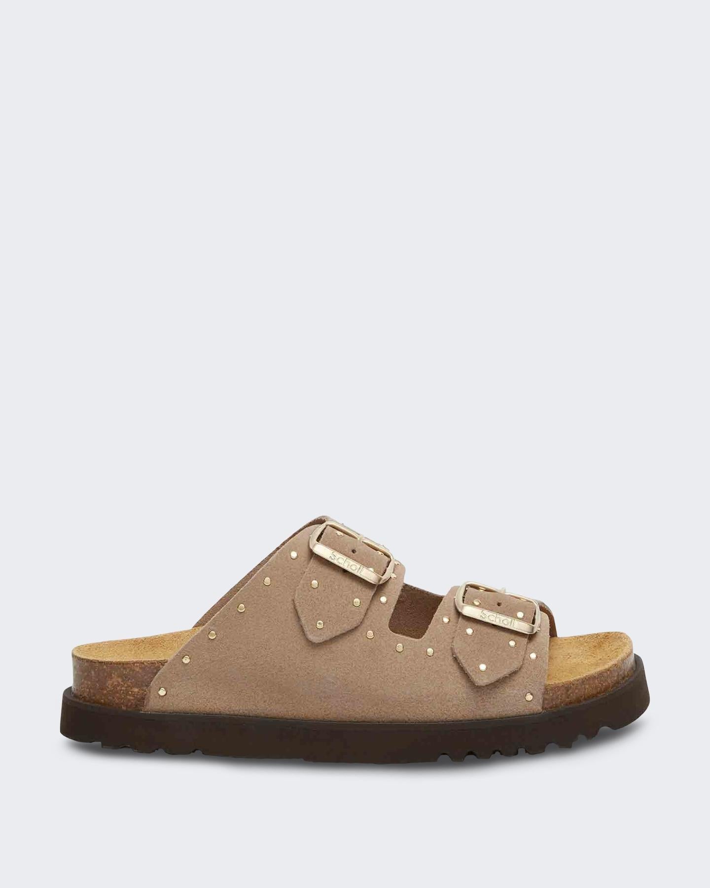Dames Beatriz Slipper Dark Beige