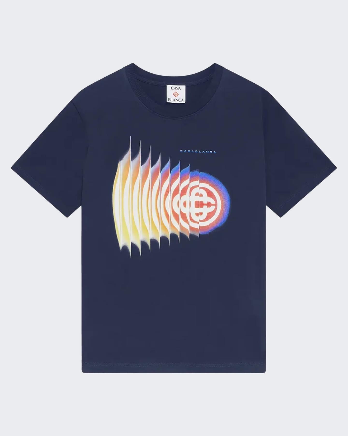 Heren Shockwave T-Shirt Blauw