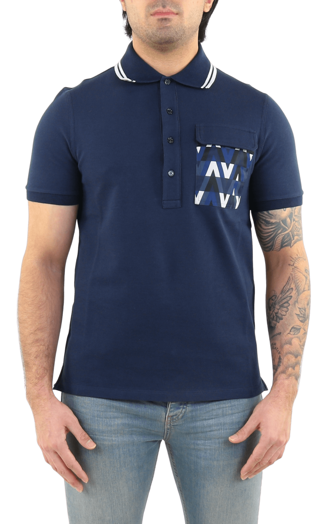 Men Polo Jersey, Regular, Tasca Ny