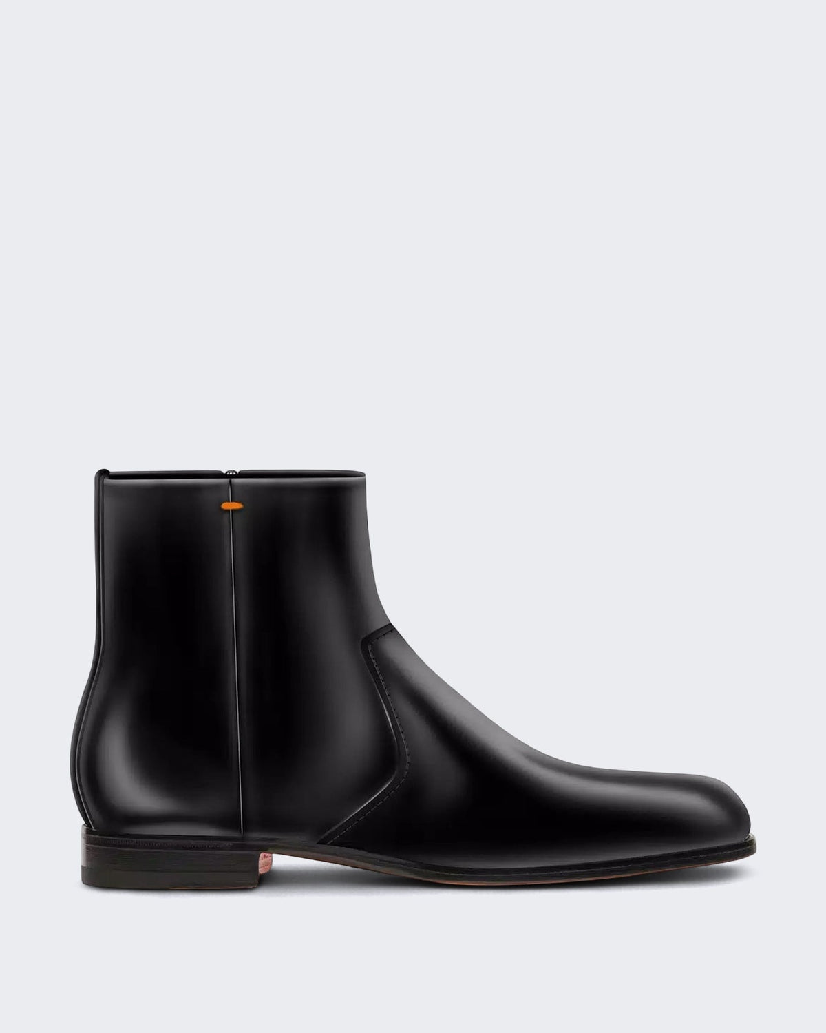 Santoni Heren Chelsea boot Brando Zwart - Eleganza.nl