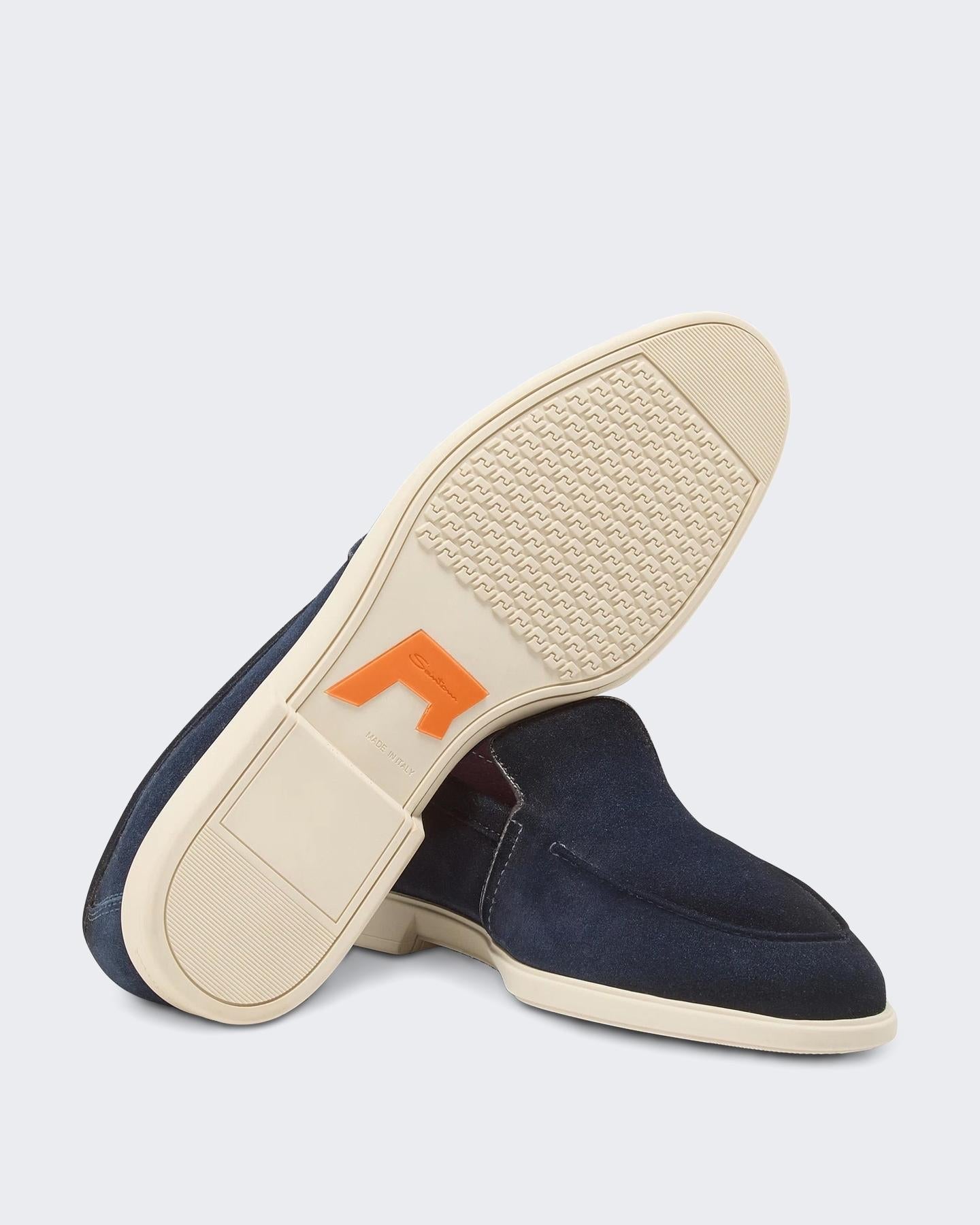 Santoni Heren Malibu Loafer Light Brown - Eleganza.nl