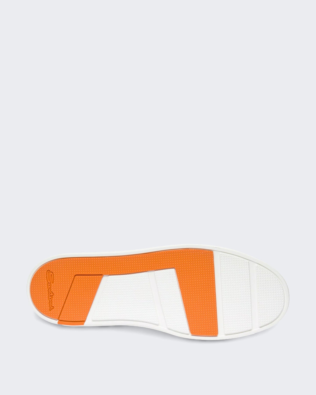 Santoni Heren Sneaker in bruin leer - Eleganza.nl