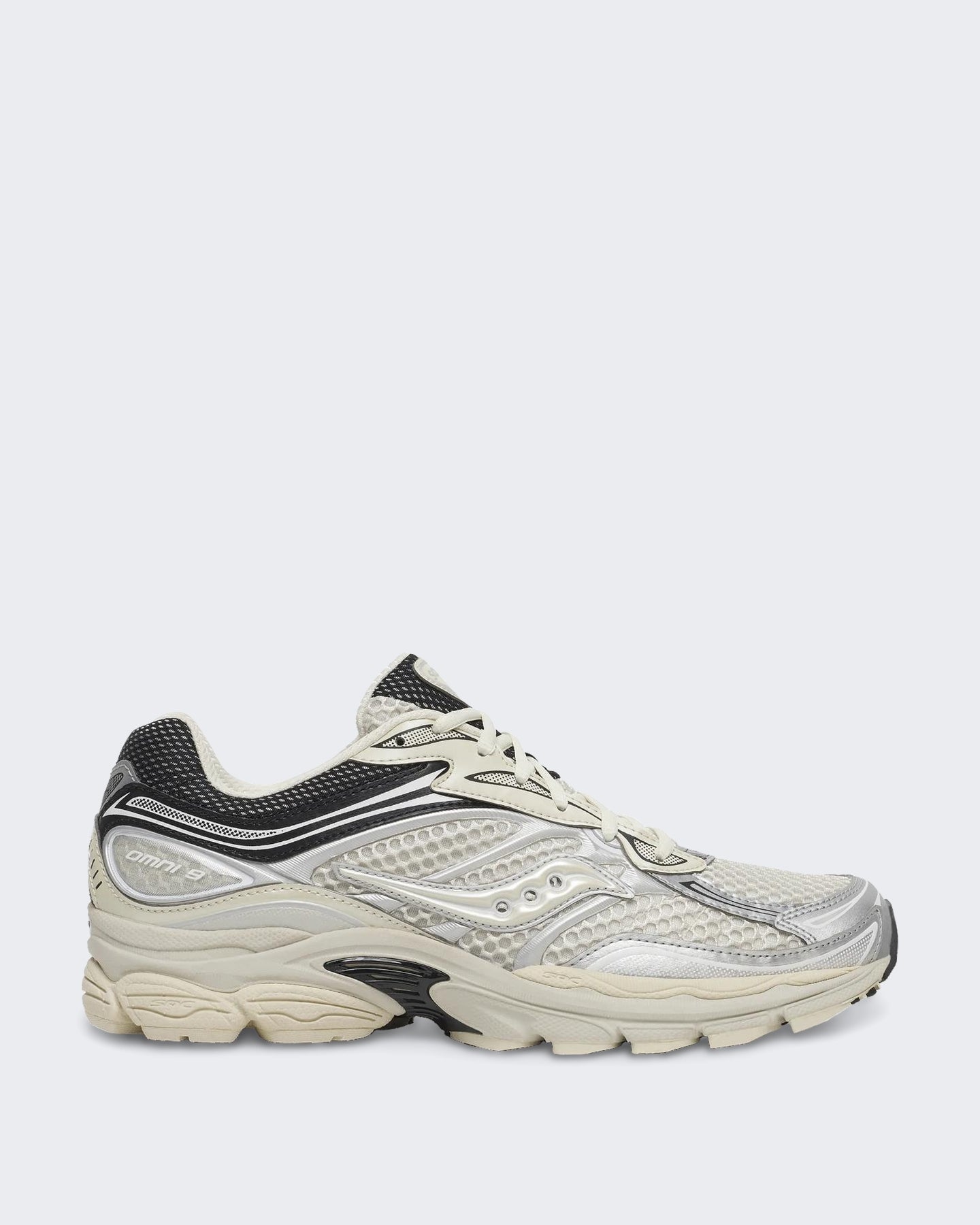 Saucony Dames Progrid Omni 9 sneaker met veters Wit - Eleganza.nl