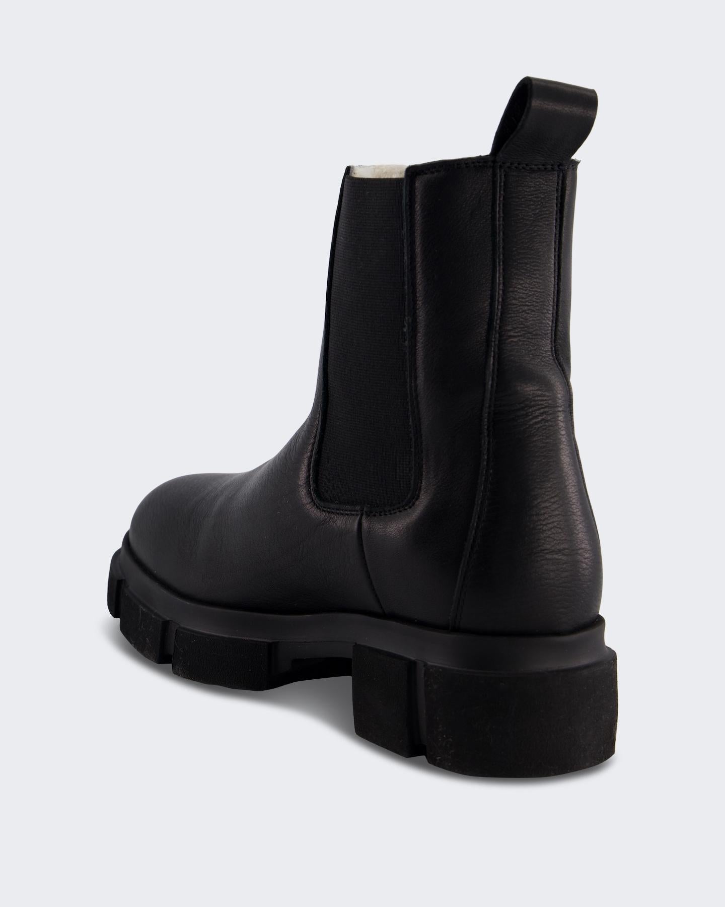 Copenhagen Studios Dames CPH570 Teddy Boot Zwart