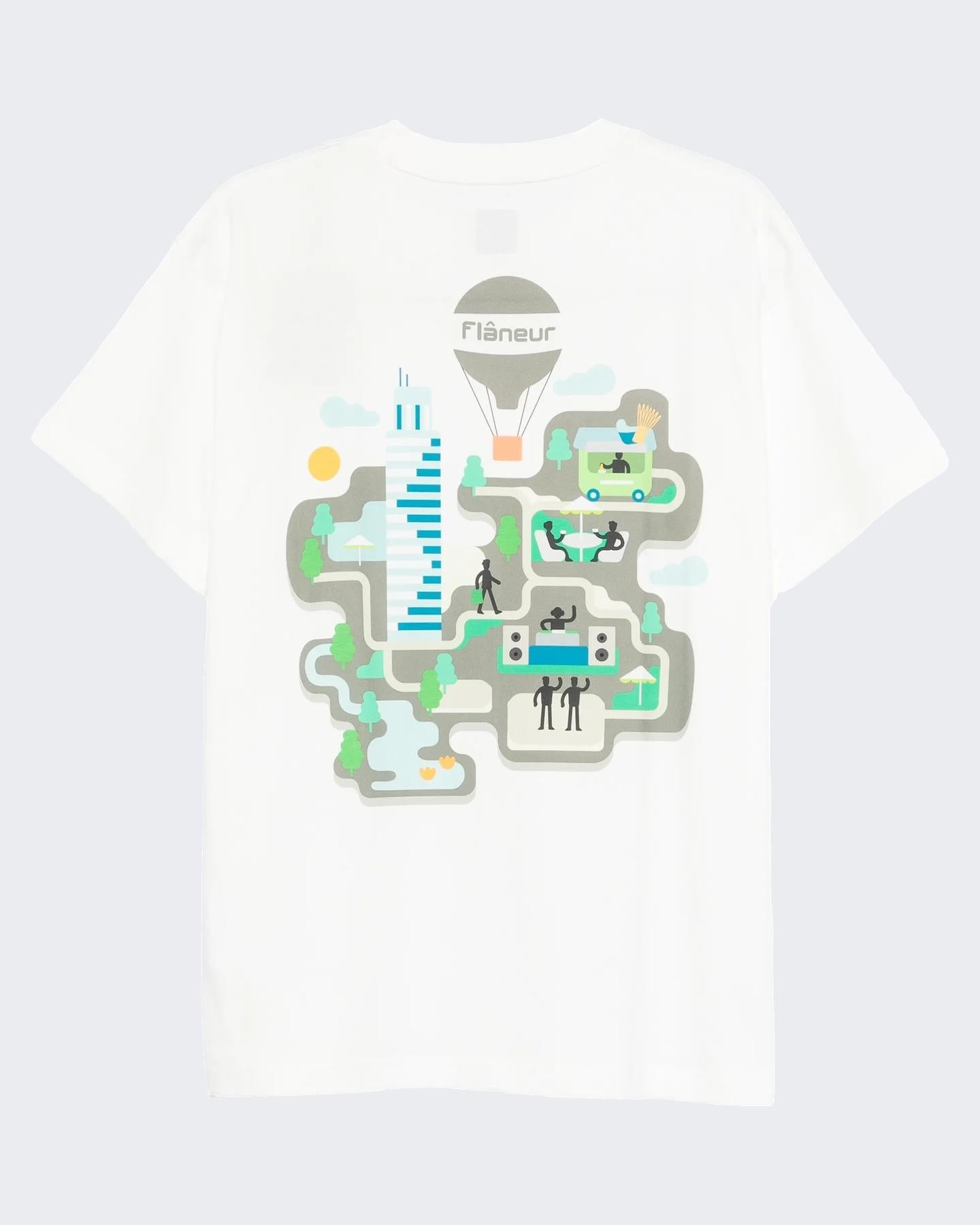 Heren Festival Map T-Shirt