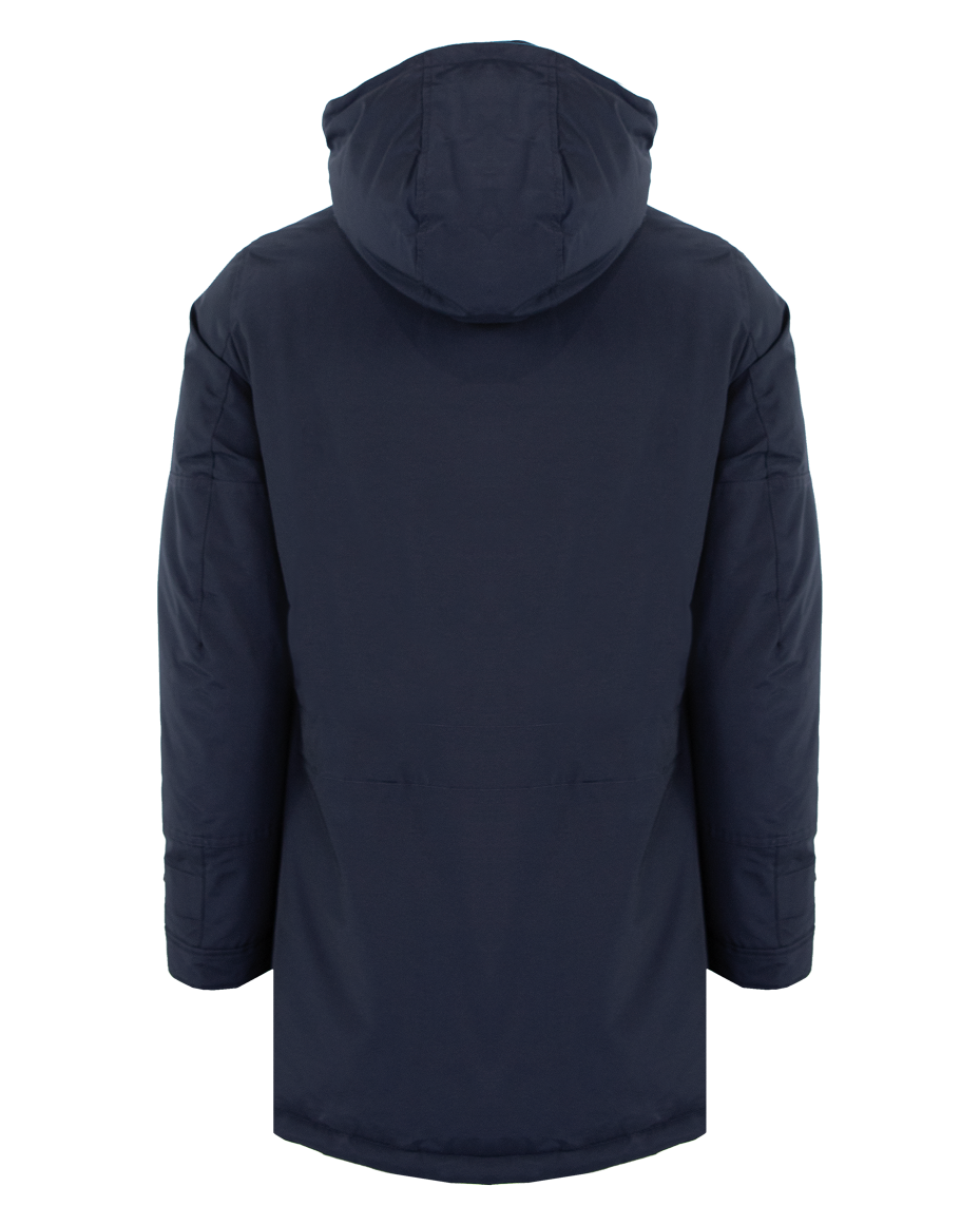 Men Polar Parka Blue