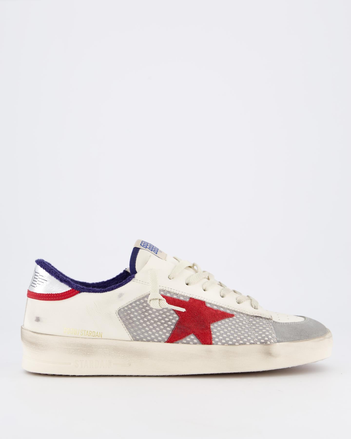 Heren Stardan Sneaker Wit/Grijs