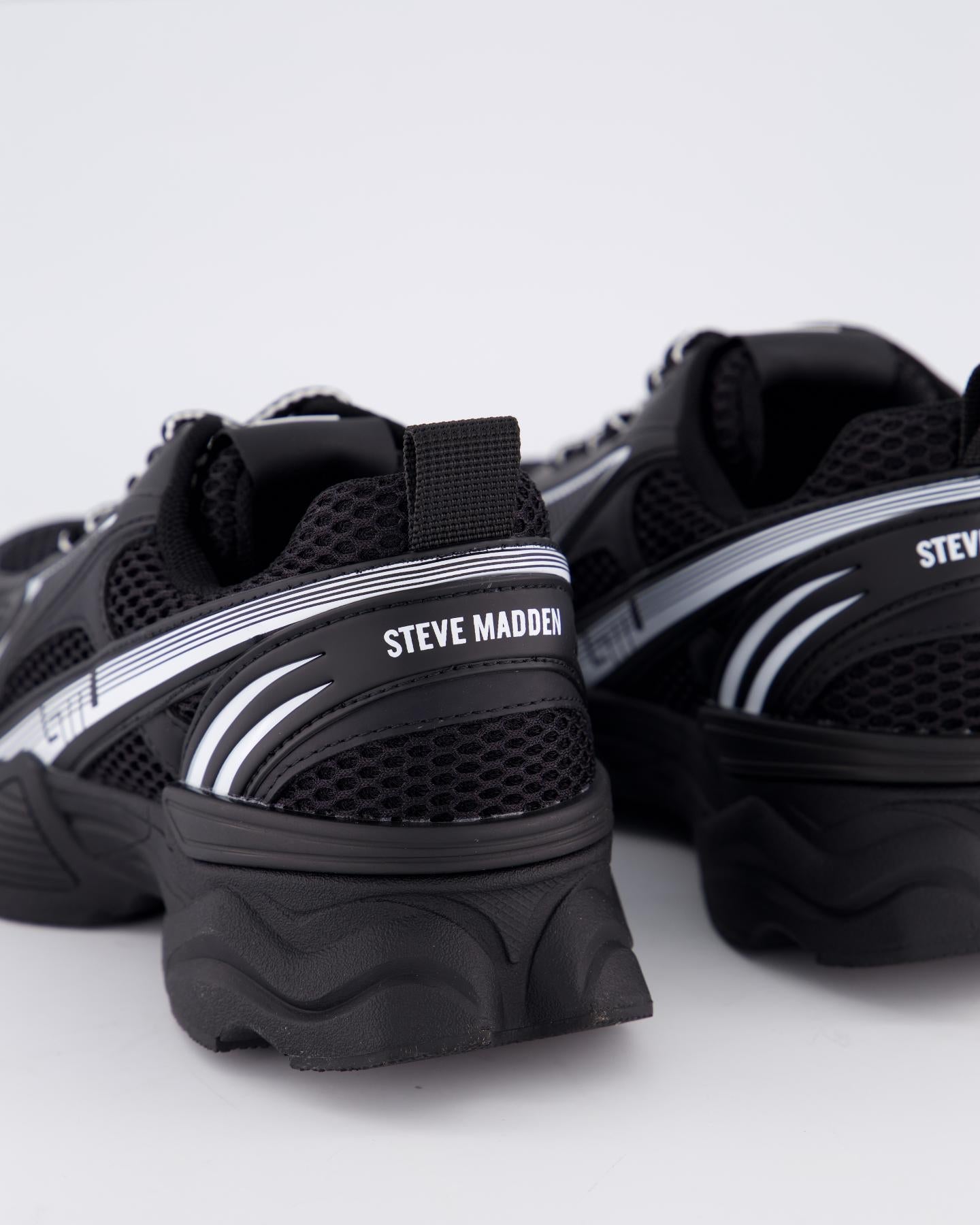 Steve Madden Dames Speedster - E Sneaker Zwart - Eleganza.nl