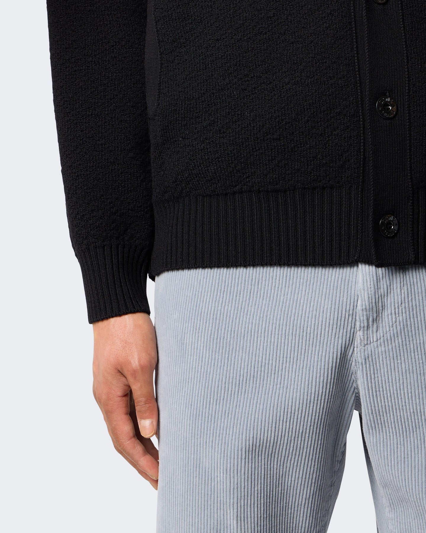 Stone Island Heren Cardigan zwart - Eleganza.nl