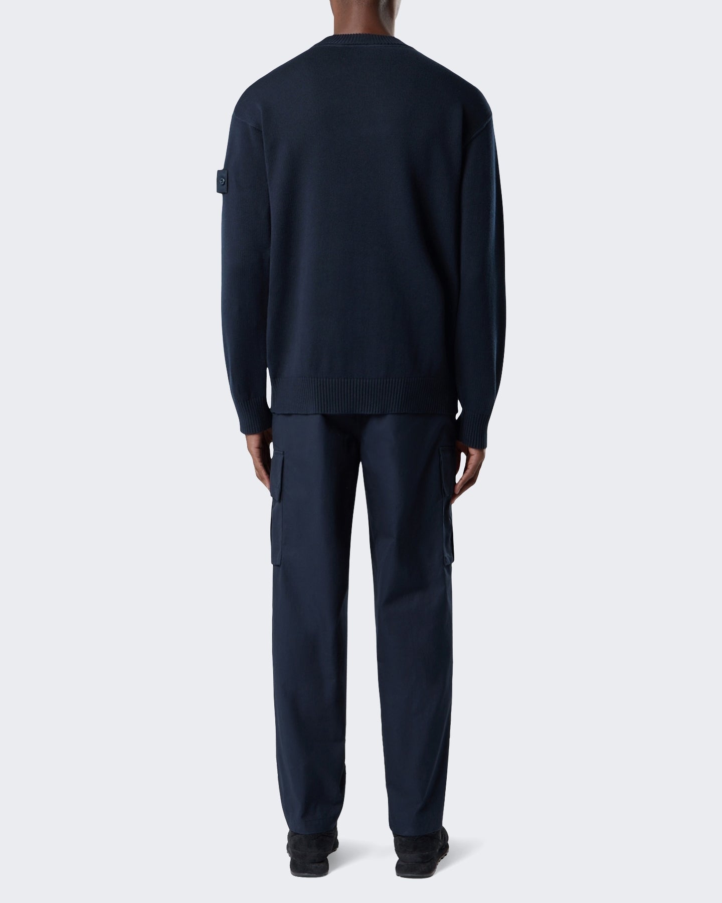Stone Island Heren Crew Neck-Blauw Blue-V0020 Blauw - Eleganza.nl