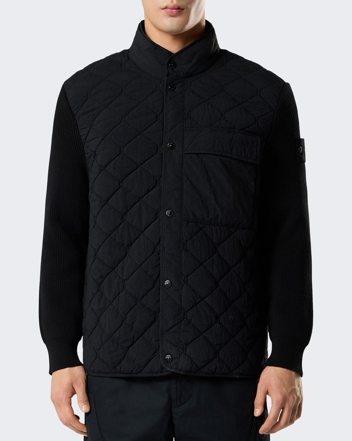 Stone Island Heren Jas Zwart - Eleganza.nl