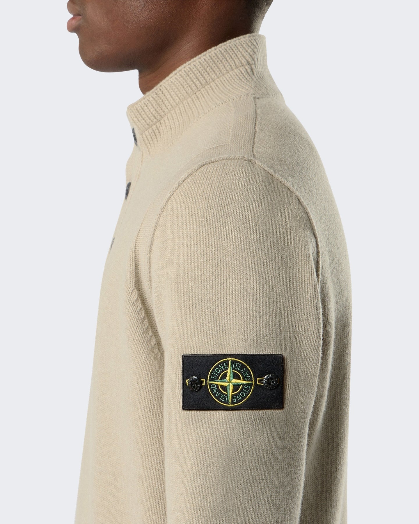 Stone Island Heren Ls Polo-Beige-V0095 Beige - Eleganza.nl