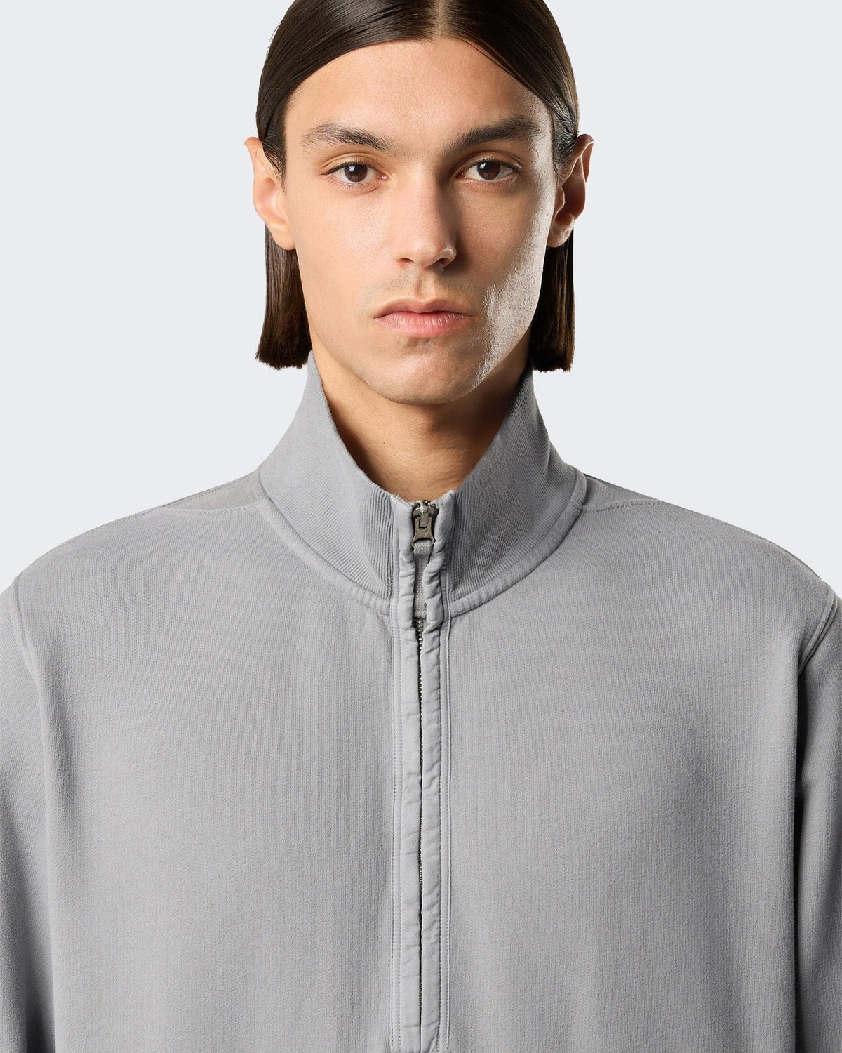 Stone Island Heren Ls Polo-Gray-V0060 Grijs - Eleganza.nl