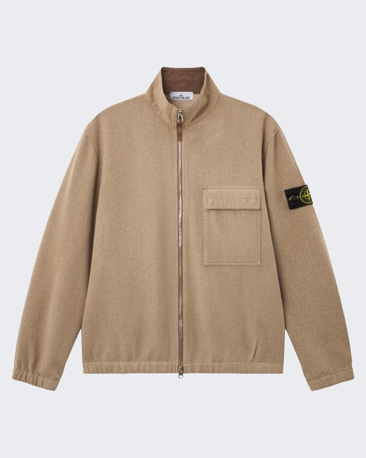 Stone Island Heren Overhemd Beige - Eleganza.nl