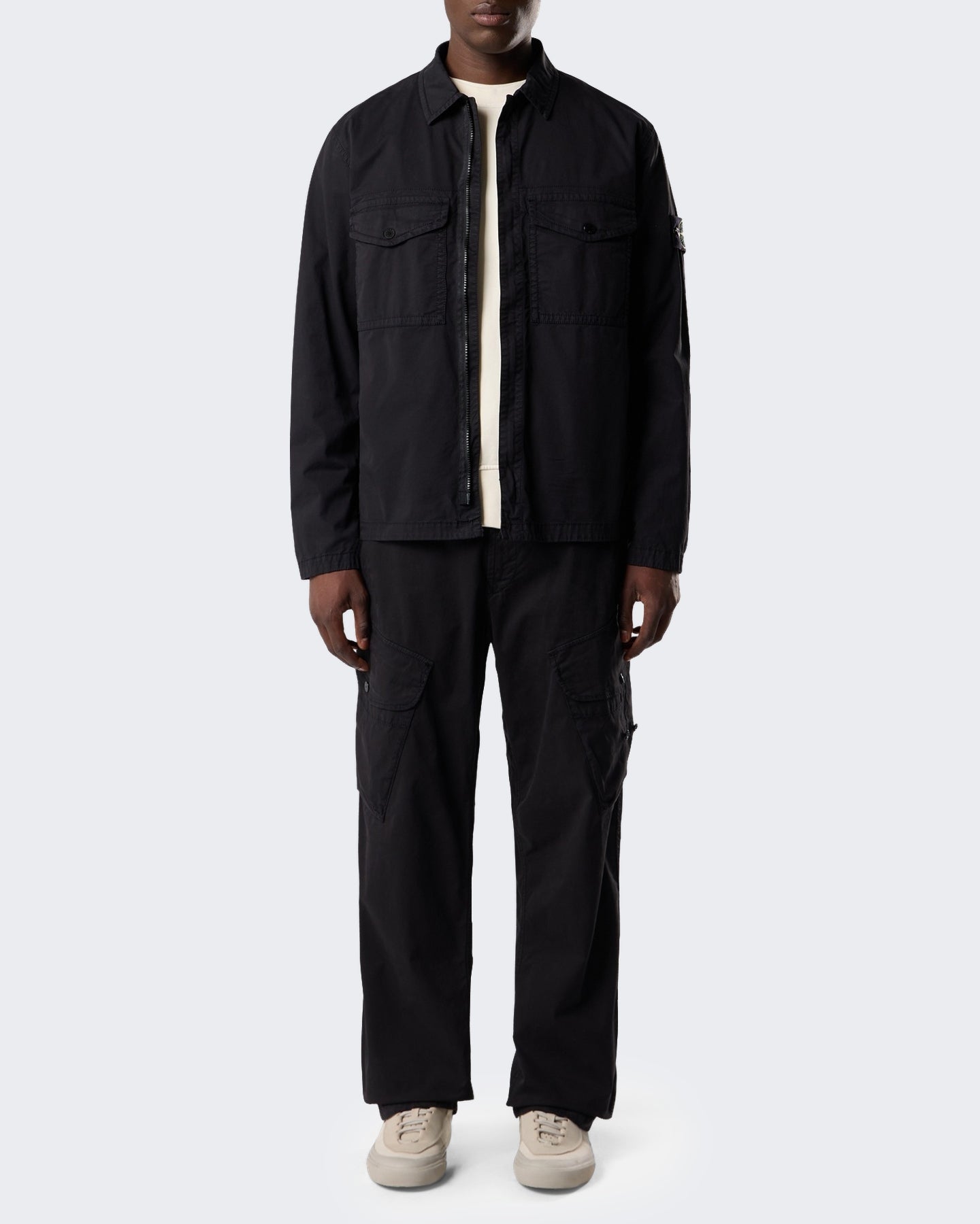 Stone Island Heren Overhemd Zwart - Eleganza.nl