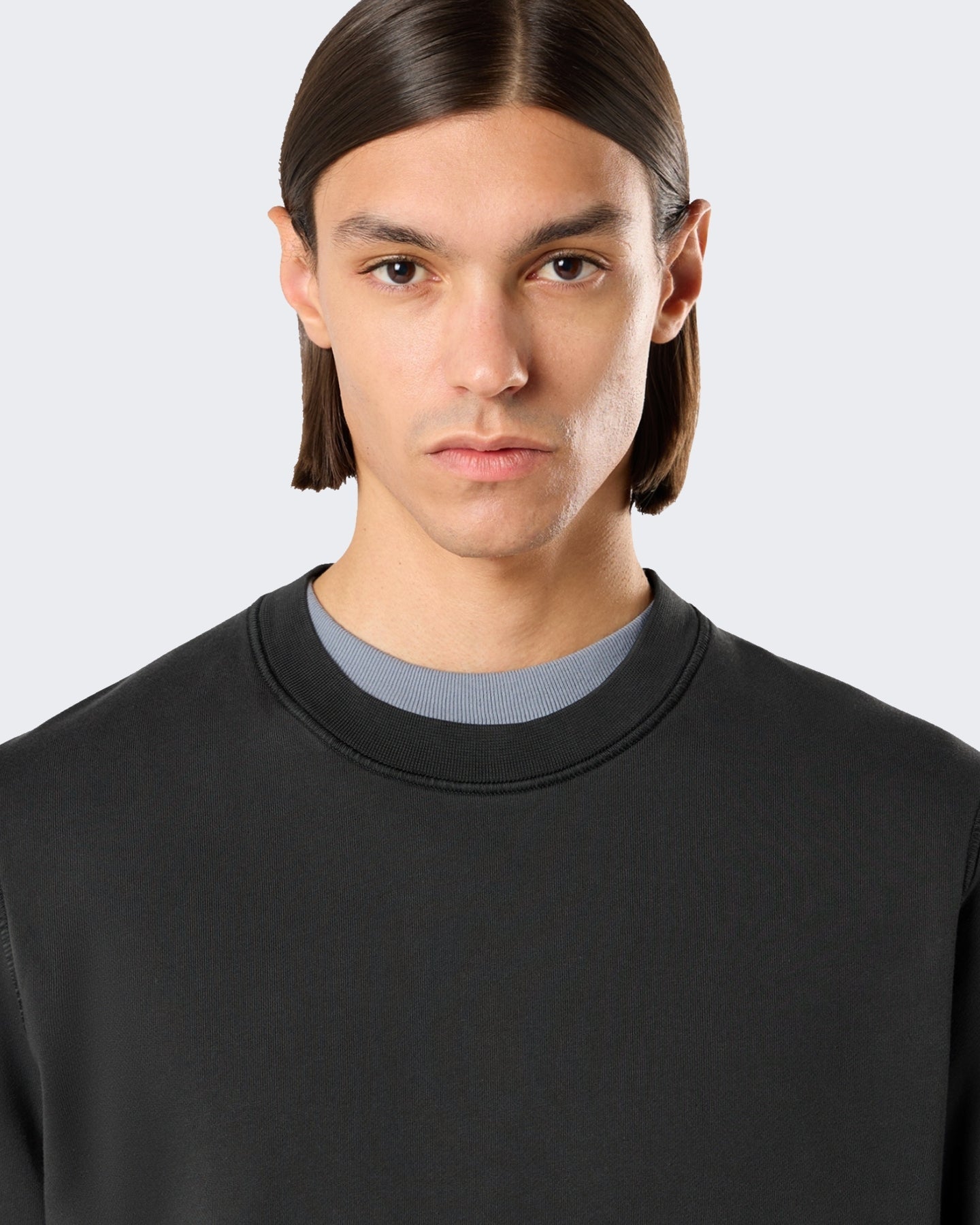 Stone Island Heren Sweatshirt-Lead Grey-V0062 Grijs - Eleganza.nl