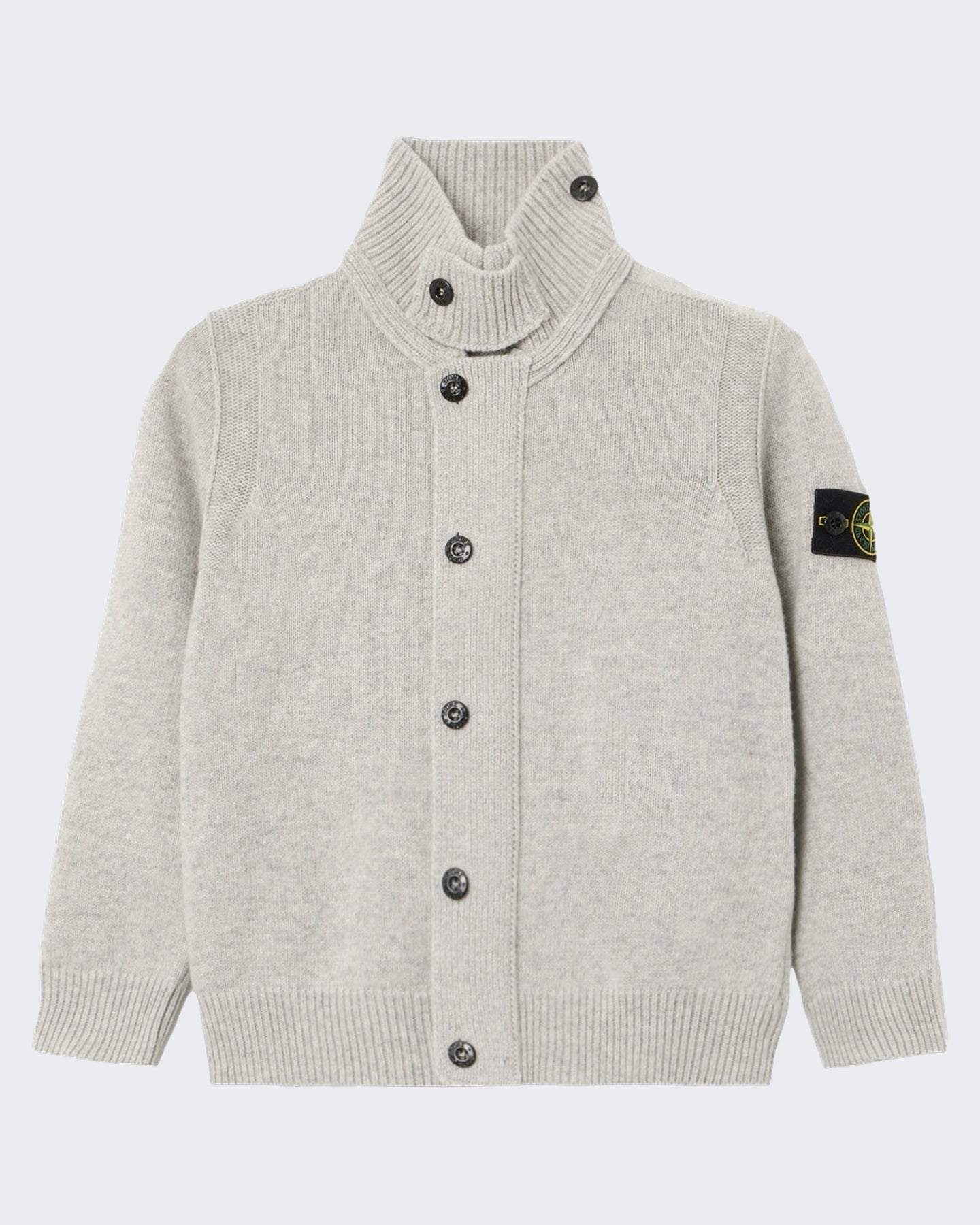 Stone Island Kids Cardigan met knoopsluiting Beige - Eleganza.nl