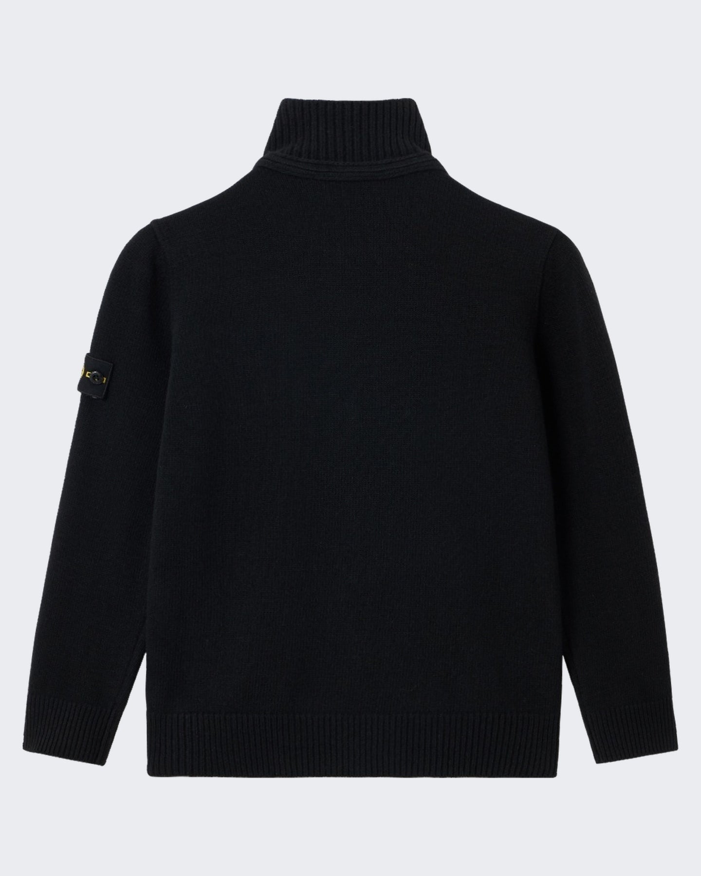 Stone Island Kids Cardigan met knoopsluiting Zwart - Eleganza.nl